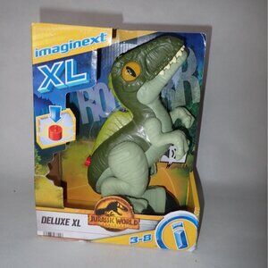 Fisher Price Imaginext Jurassic World Dominion Deluxe‎ XL Dinosaur Figure NEW